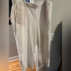 J. Jill Love Linen Cropped Pant